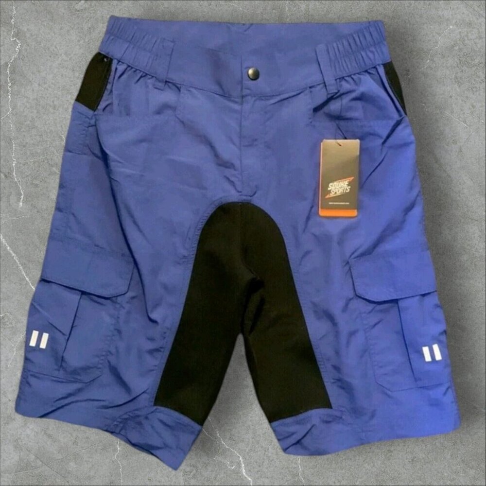 Souke Sports Men’s Mountain Bike Cycling Bicycle Shorts S‎ Elastic Waist 27-30"